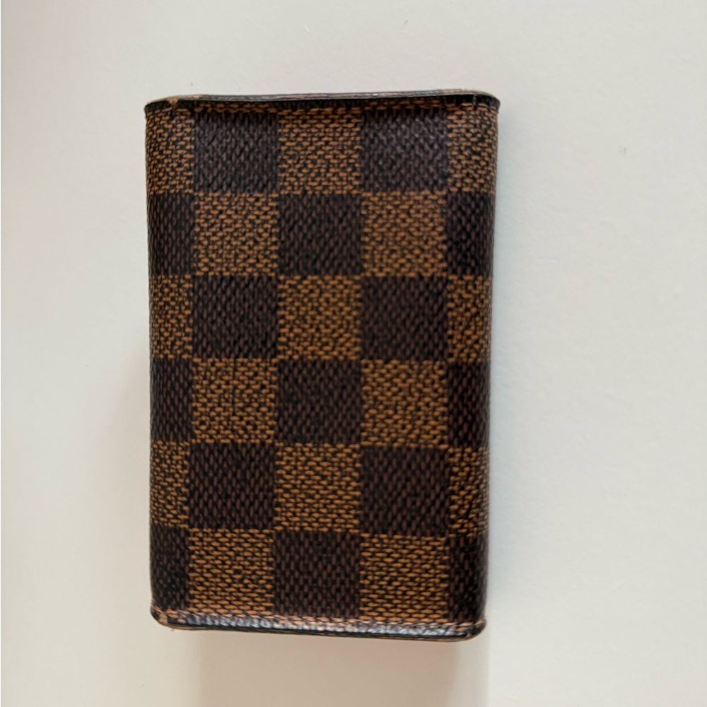 Louis Vuitton 6 Ring Key Holder Damier Ebene and Rose Ballerine - Picture 3 of 7